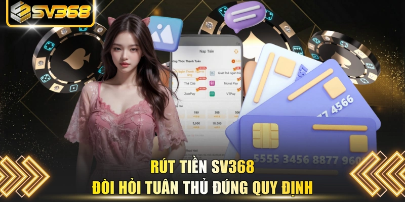 Rút tiền SV368 đòi hỏi tuân thủ đúng quy định
